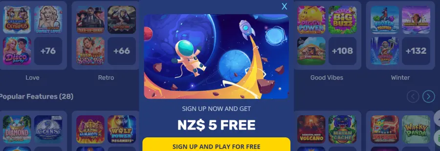 Galactic wins login